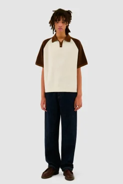 Arte Antwerp Baseball Knit - /Marron Crème Store