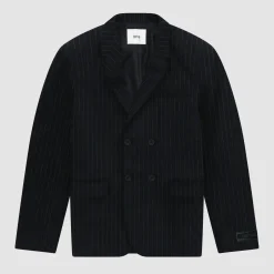 Arte Antwerp Blazer rayé - Marine Best Sale