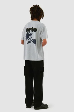 Arte Antwerp Blur Flower T-shirt - Gris Cheap