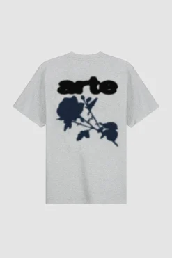 Arte Antwerp Blur Flower T-shirt - Gris Cheap