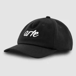 Arte Antwerp Casquette avec logo brodé sur le devant - Noir Clearance
