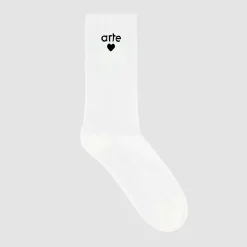Arte Antwerp Chaussettes à cœur Basic Arte - hes blanc Cheap