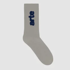 Arte Antwerp Chaussettes Blurred Vertical - Gris Discount