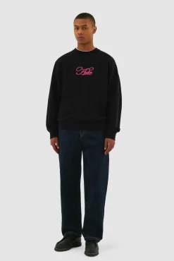 Arte Antwerp Logo Crewneck - Noir New