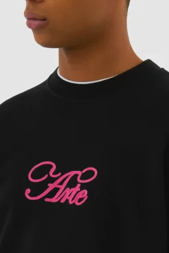Arte Antwerp Logo Crewneck - Noir New