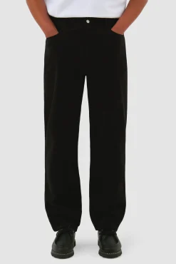 Arte Antwerp Pantalon à poches brodées - Noir New