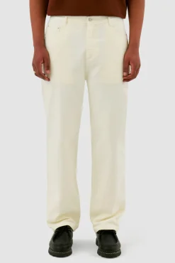 Arte Antwerp Pantalon à poches brodées - Crème Cheap