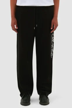Arte Antwerp Pantalon avec logo Script - Noir Flash Sale