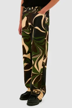 Arte Antwerp Pantalon Camo - Camo Kaki Best
