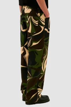 Arte Antwerp Pantalon Camo - Camo Kaki Best