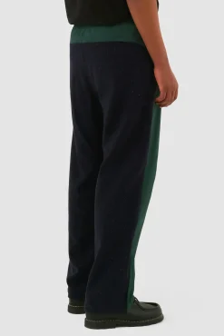 Arte Antwerp Pantalon technique en laine - vert Clearance