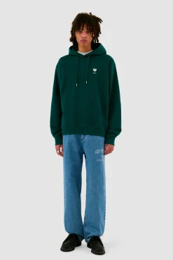 Arte Antwerp Sweat à capuche avec fleur en forme de cœur - vert Best Sale