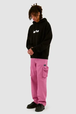 Arte Antwerp Sweat à capuche avec logo brodé - Noir Sale