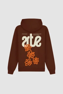 Arte Antwerp Sweat à capuche Blooming Ideas - marron Sale