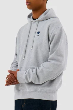 Arte Antwerp Sweat à capuche "Heart Flower" - Gris Clearance