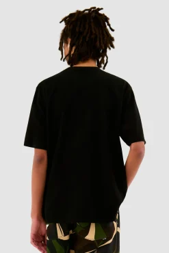 Arte Antwerp T-shirt à broderie Blur - Noir Sale