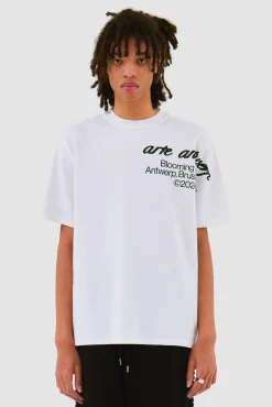 Arte Antwerp T-shirt à manches Blooming Ideas - blanc Fashion