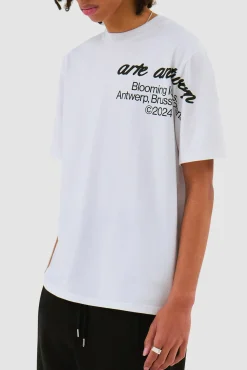 Arte Antwerp T-shirt à manches Blooming Ideas - blanc Fashion
