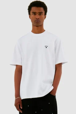 Arte Antwerp T-shirt avec logo en forme de cœur - blanc Best Sale