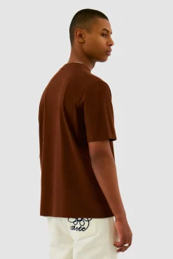 Arte Antwerp T-shirt avec logo en forme de cœur - marron Discount