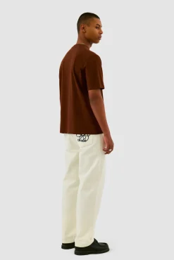 Arte Antwerp T-shirt avec logo en forme de cœur - marron Discount