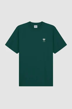 Arte Antwerp T-shirt avec logo en forme de cœur - vert Clearance