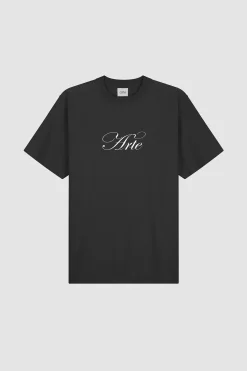 Arte Antwerp T-shirt avec logo Script - Noir Flash Sale