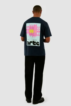 Arte Antwerp T-shirt Flower Poster - Marine Shop