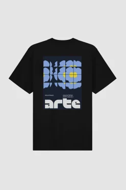 Arte Antwerp T-shirt Flower Poster - Noir Shop
