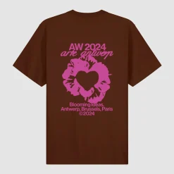 Arte Antwerp T-shirt Rose - marron Best Sale