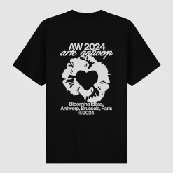 Arte Antwerp T-shirt Rose - Noir Hot