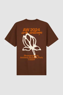 Arte Antwerp T-shirt Tulipe - marron Store