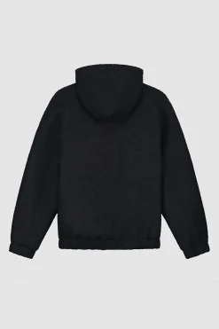 Arte Antwerp Veste à capuche en laine - Navy Marine Discount