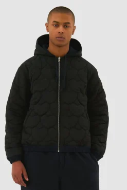 Arte Antwerp Veste à capuche réversible - Marine Outlet