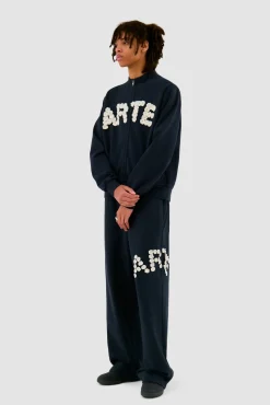 Arte Antwerp Veste à fleurs en crochet - Marine Store
