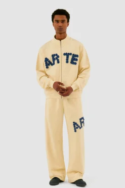 Arte Antwerp Veste à fleurs en crochet - Crème Cheap