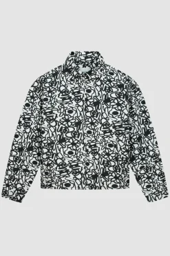 Arte Antwerp Veste Allover Flowers - blanc Flash Sale