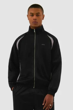 Arte Antwerp Veste de survêtement bicolore - Noir Best Sale