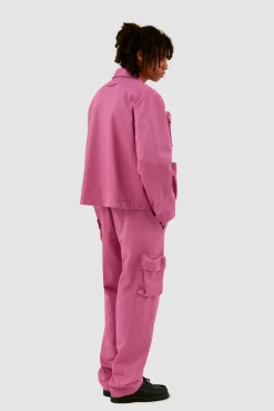 Arte Antwerp Veste en coton à poches 3D - rose Outlet
