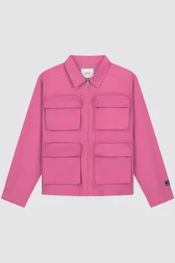 Arte Antwerp Veste en coton à poches 3D - rose Outlet