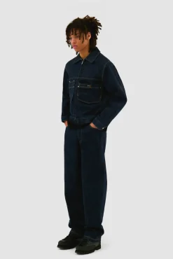 Arte Antwerp Veste en jean - Denim brut Marine Shop