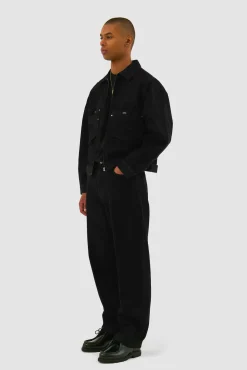 Arte Antwerp Veste en jean - Noir Clearance