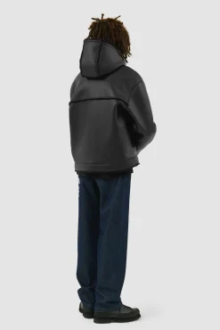 Arte Antwerp Veste en shearling - Noir Hot
