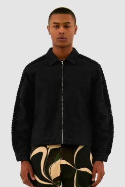 Arte Antwerp Veste Flower Tape - Noir Clearance