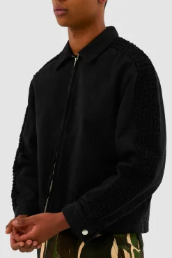 Arte Antwerp Veste Flower Tape - Noir Clearance