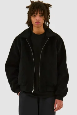 Arte Antwerp Veste Sherpa - Noir Sale