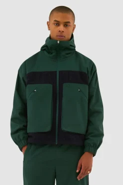 Arte Antwerp Veste technique en laine - vert Cheap