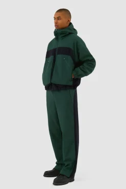 Arte Antwerp Veste technique en laine - vert Cheap