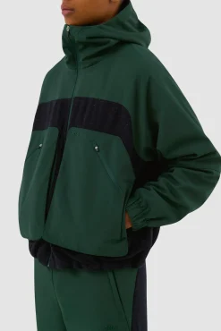 Arte Antwerp Veste technique en laine - vert Cheap
