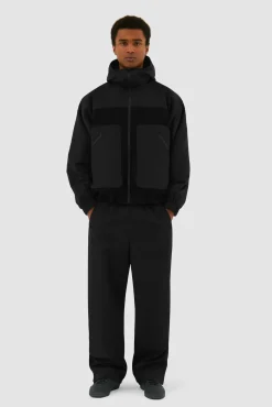 Arte Antwerp Veste technique en laine - Noir Discount